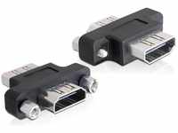 Delock HDMI (Typ A) - HDMI (Typ A) (HDMI, 9 cm) (14171393) Schwarz