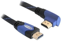 Delock 82958, Delock HDMI (Typ A) - HDMI (Typ A) (5 m) (82958) Blau/Schwarz