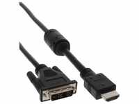 InLine HDMI (Typ A) — DVI (1.50 m, HDMI), Video Kabel