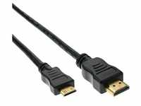 InLine mini HDMI (Typ C) — HDMI (Typ A) (5 m, HDMI), Video Kabel