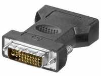 LogiLink Video Adapter (VGA), Data + Video Adapter, Schwarz