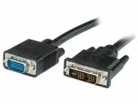 Value VGA — DVI (5 m, VGA, DVI), Video Kabel