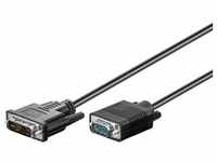 Goobay DVI – VGA (1 m, VGA), Video Kabel