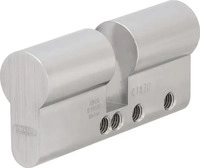 Abus BZ Ti 70mm, Abus Profilzylinder BZ Ti 70mm Titalium Nickel, 10/60 mm, 25/45 mm,