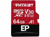 Patriot Memory Patriot EP (microSDXC, 64 GB, U3, UHS-I) (12201712) Rot/Schwarz