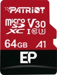 Patriot Memory PEF64GEP31MCX, Patriot Memory Patriot Ep (64 GB, microSDXC, U3,...