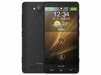Bea-Fon M5 (16 GB, Black, 5.50", Dual SIM, 13 Mpx, 4G), Smartphone, Schwarz