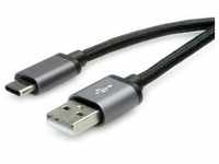 Roline USB C 2.0 Kabel (1.80 m, USB 2.0), USB Kabel