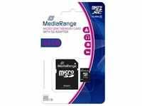 MediaRange MR955 (microSDXC, 64 GB), Speicherkarte, Schwarz