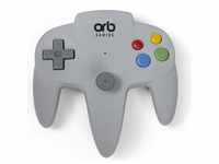 ORB Retro Arcade Controller, Gaming Controller, Grau