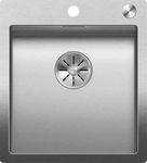 Blanco 523392, Blanco Claron 400-IF/A (Einbausp&uuml;le, 46 cm, 51 cm) (523392) Silber