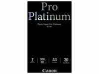 Canon 2768B017, Canon PT-101 Pro Platinum (300 g/m², A3, 20 x) Weiss