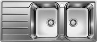 Blanco 523037, Blanco Lemis 8 S-IF (Einbausp&uuml;le, 50 cm, 116 cm) (523037) Silber