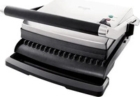 Sage SGR200BSS4EEU1, Sage Adjusta Grill (SGR200BSS4EEU1) Silber/Schwarz