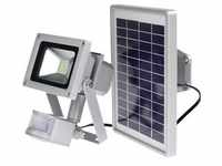 As - Schwabe, Gartenbeleuchtung, LED Solarstrahler mit Bewegungsmelder (550 lm, IP44)