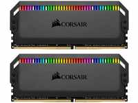 Corsair Dominator Platinum RGB (2 x 8GB, 3200 MHz, DDR4-RAM, DIMM) (10592790) Schwarz