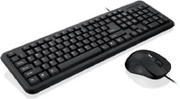 iBox IKMOC2005070U, iBox OFFICE KIT II Tastatur USB QWERTY Englisch (Eng. Int.,