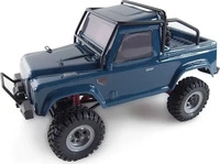 Amewi 22372, Amewi AMX Rock Crawler AM24 4WD 1:24 RTR blau (RTR Ready-to-Run) (22372)