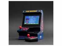 ORB Mini Arcade Machine mit Dual-Controller, Retro Gaming, Blau