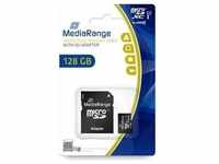 MediaRange MR945, MediaRange MR945 (microSDXC, 128 GB, U1, UHS-I) Schwarz