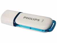 Philips FM08FD70B/00, Philips Snow Edition (8 GB, USB A, USB 2.0) Türkis/Weiss