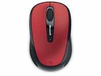 Microsoft GMF-00195, Microsoft Wireless Mobile Mouse 3500 (Kabellos) Rot