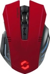 Speedlink SL-680100-BK, Speedlink Fortus (Kabellos) (SL-680100-BK) Rot/Schwarz