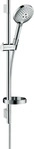 hansgrohe 26630000, hansgrohe HG Brauseset RAINDANCE SELECT S 120 3jet Brausestange