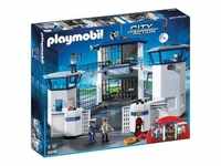 Playmobil Intl. Police-Kommandozentrale mit Gefängnis (6919, Playmobil City...