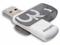 Philips Vivid Edition (32 GB, USB A, USB 2.0), USB Stick, Grau
