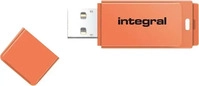 Just INFD32GBNEONOR, Just Integral Neon - USB-Flash-Laufwerk - 32 GB - USB 2.0 (32