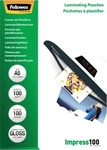 Fellowes 5351002, Fellowes Laminierfolie A5 100 mic gl&auml;nzend - 100 St&uuml;ck (A5,...