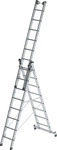 Munk 228733, Munk Sprossen-Mehrzweckleiter 3-teilig mit nivello-Traverse und