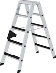 Munk 041605, Munk Stufen-Stehleiter beidseitig begehbar mit clip-step 2x5 Stufen