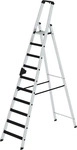 Munk 041510, Munk Stufen-Stehleiter einseitig begehbar mit clip-step 10 Stufen