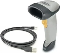 Zebra LS2208-1AZU0100ZR, Zebra LS2208, Handheld bar code reader, Laser, 100 reads/s,