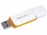 Philips Snow Edition (128 GB, USB A, USB 3.1), USB Stick, Braun