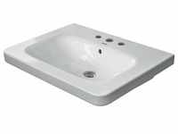 Duravit, Waschbecken, Möbel-Waschtisch DuraStyle 65 cm weiß 2320650000 (480 mm, 650
