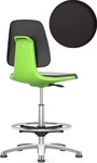 Bimos 228213, Bimos Arbeitsstuhl Labsit 3, PU gr&uuml;n Sitzh&ouml;he 520-770 mm (52 - 77 cm)