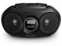 Philips AZ215B/12 (FM), Radio, Schwarz