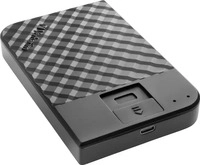 Verbatim 53651, Verbatim Fingerprint Secure (2 TB) (53651) Grau