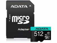 A-DATA AUSDX512GUI3V30SA2-RA1, A-DATA Adata Premier Pro Inkl. Adapter (microSDHC, 512