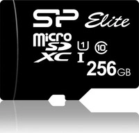 Silicon Power SP256GBSTXBU1V10SP, Silicon Power Elite (256 GB, microSDXC, U1, UHS-I)