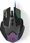 Nedis GMWD200BK, Nedis Gaming-Maus GMWD200BK (Kabelgebunden) (GMWD200BK) Schwarz