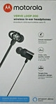 Motorola 760285, Motorola VerveLoop 200 Headset Wireless In-ear Calls/Music...