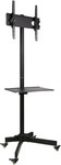 Techly ICA-TR21, Techly Rollwagen (25 kg, 23" - 55") (ICA-TR21) Schwarz