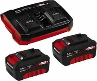 Einhell 4512083, Einhell PXC Twincharger (18 V) (4512083) Rot/Schwarz