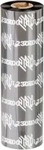 Zebra 02300BK22045, Zebra Ribbon, wax, 220x450m (22 cm, Schwarz) (02300BK22045)