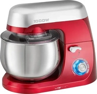 Clatronic KM 3709 czerowny, Clatronic KM 3709 K&uuml;chenmaschine (5 l, 1000 W) (KM 3709