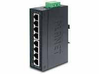 Planet ISW-801T, Planet Industrieller Fast Ethernet Switch 8-Port 10/100 Mbps RJ45